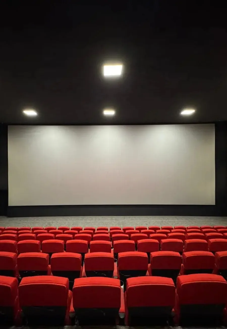 A CineStar auditorium at Xin Mall before a showing