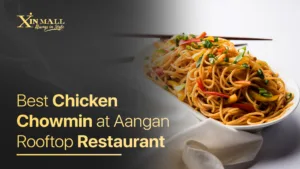 Best Chicken Chowmin at Aangan Rooftop Restaurant