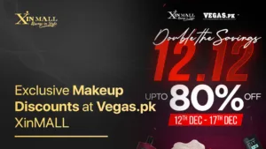Glam Up with Vegas.pk XinMALL: Exclusive Makeup Discounts Await!