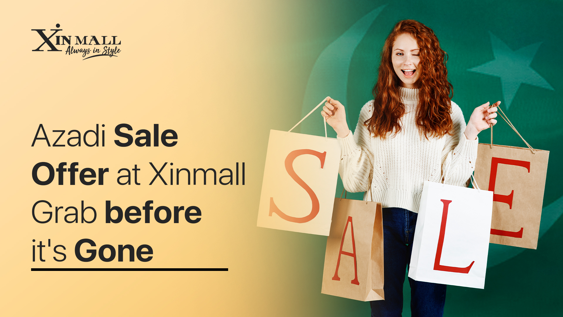 Azadi Sale Offer at Xinmall Grab before it's Gone