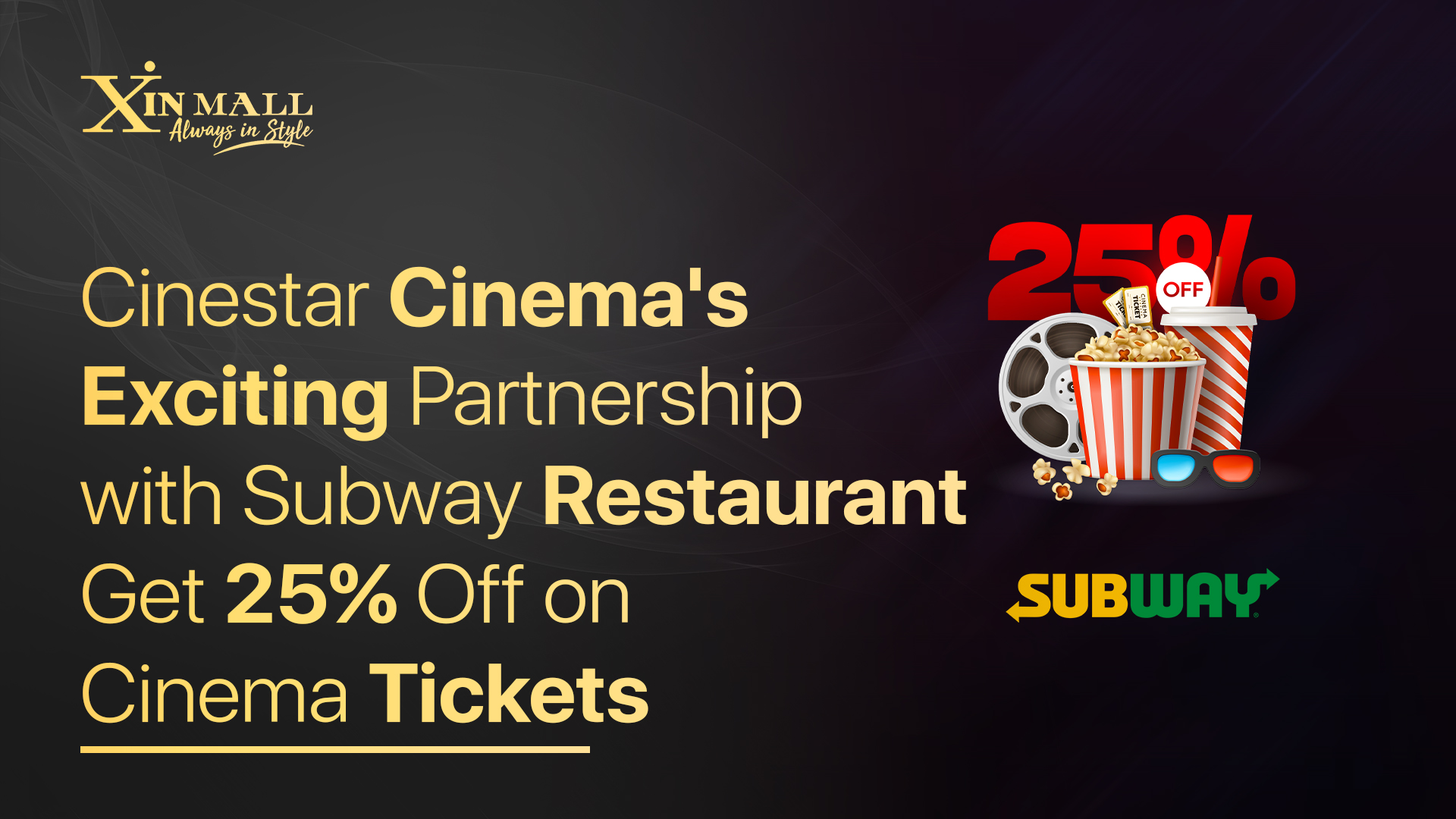 MOU Sign Between Cinestar And Subway Restaurant